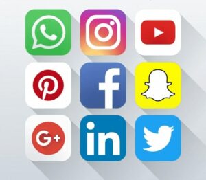 social media icons | social media interview questions