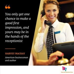 quotes about receptionist