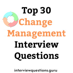 change management interview questions