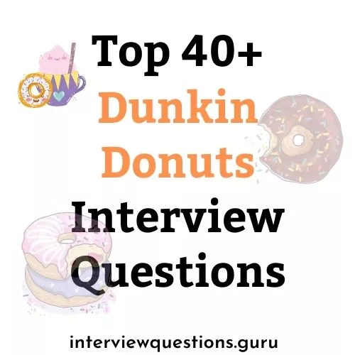 dunkin donuts interview questions