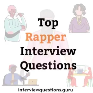 rap artist interview questions