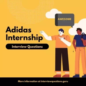 Adidas Internship Interview Questions