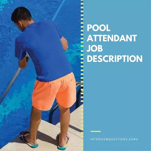 Pool Attendant Job Description