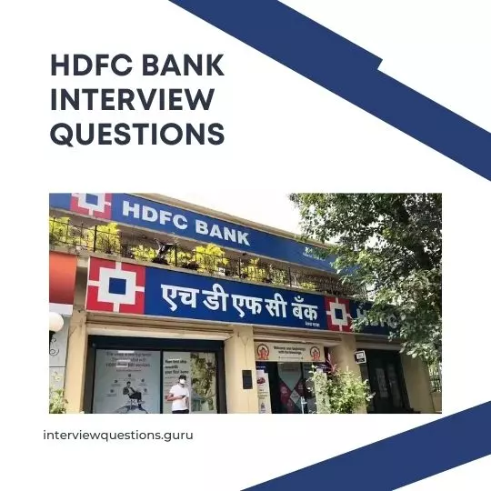 HDFC Bank Interview Questions and Answers