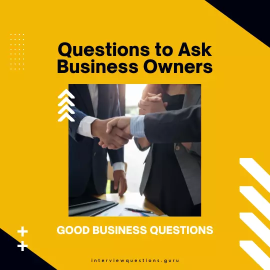 Questions to Ask Business Owners