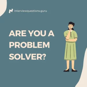 Are You a Problem Solver answers