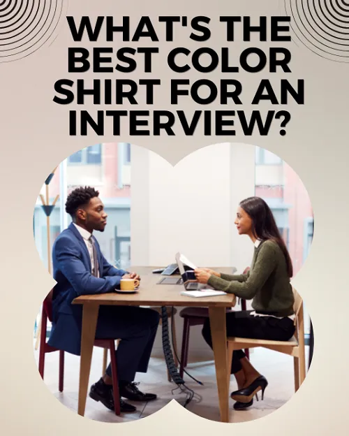 best color shirt for an interview