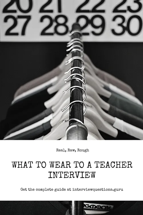 What to Wear to a Teacher Interview Men Woman