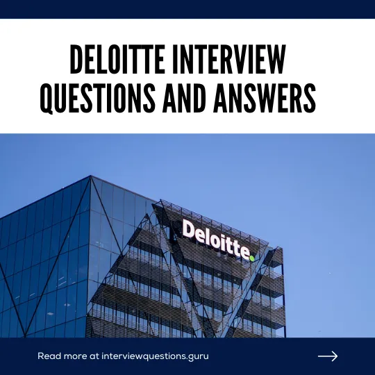 Common Deloitte interview questions