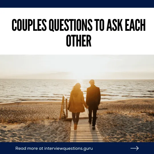 best couples questions to ask each other