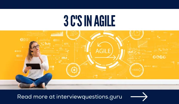 3 C's in Agile