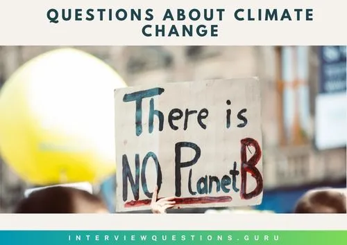 Best Questions about Climate Change