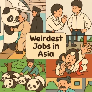 Bizarre Weirdest Jobs in Asia