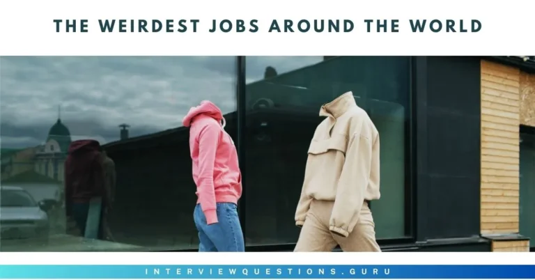 most weirdest jobs around the world