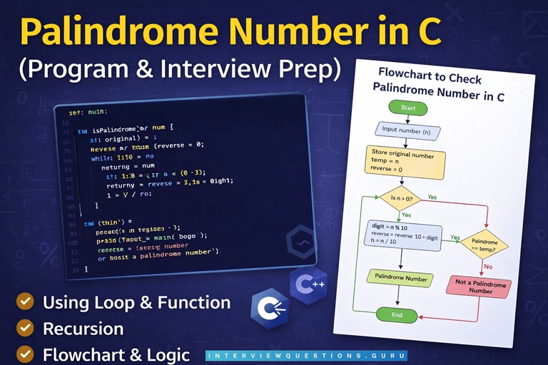 Palindrome Number in C Program