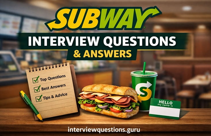 best subway interview questions and answers with tips